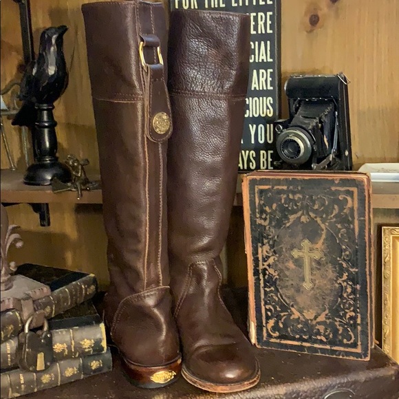Juicy Couture Shoes - Vintage Juicy couture dark brown riding boots